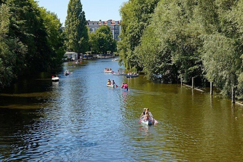 ENGLISH GUIDED BIKE TOUR HAMBURG - Alsterlake District