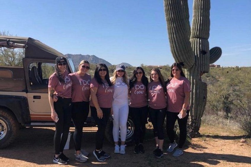 Our Jeep tours are popular among bachelorette parties, corporate events, family gatherings, and groups of any size for any occasion. 3
