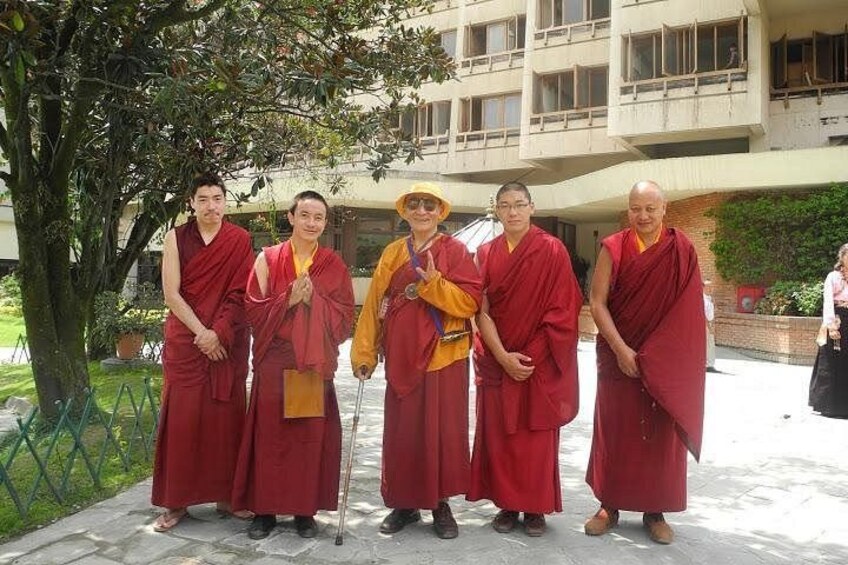 Monks in the monastry 4