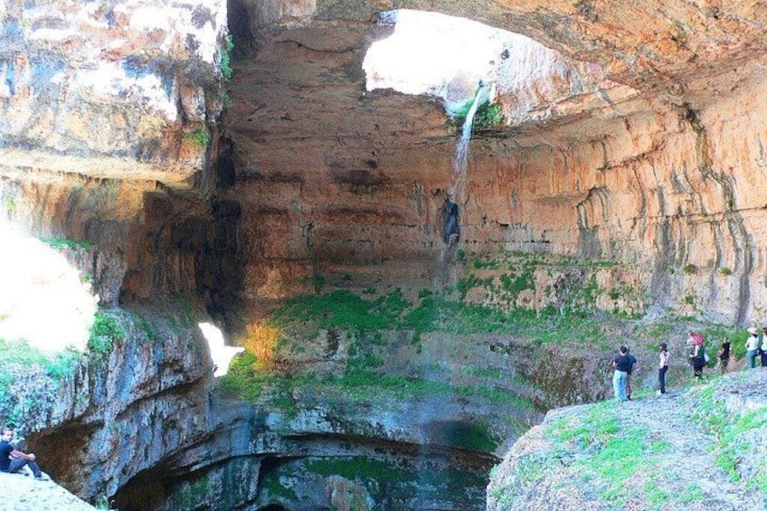 Lebanon Waterfalls: Afqa - Baatara & Kfarhelda From Beirut 1