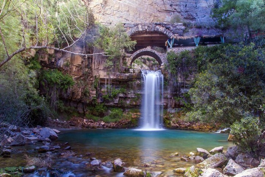Lebanon Waterfalls: Afqa - Baatara & Kfarhelda From Beirut 1