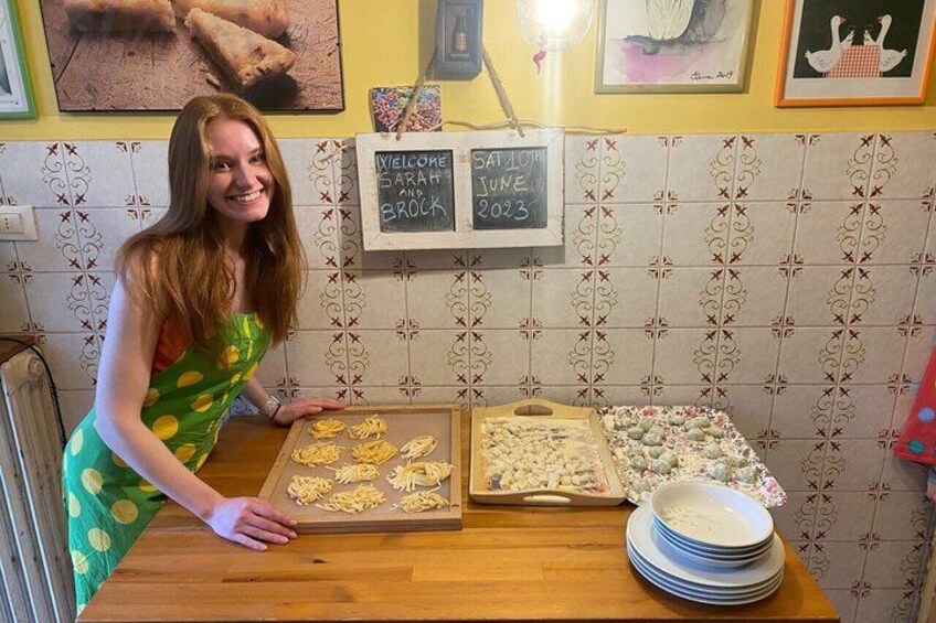 PRIVATE Tuscan Pasta Class & Wine Tasting in Mirella’s Home 2