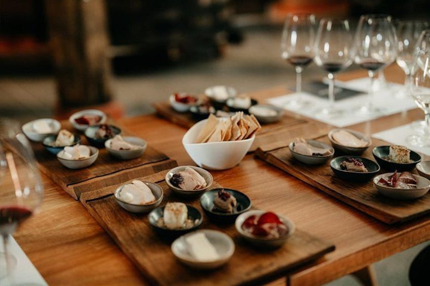Behind The Scenes Tour with Food & Wine Pairing 1