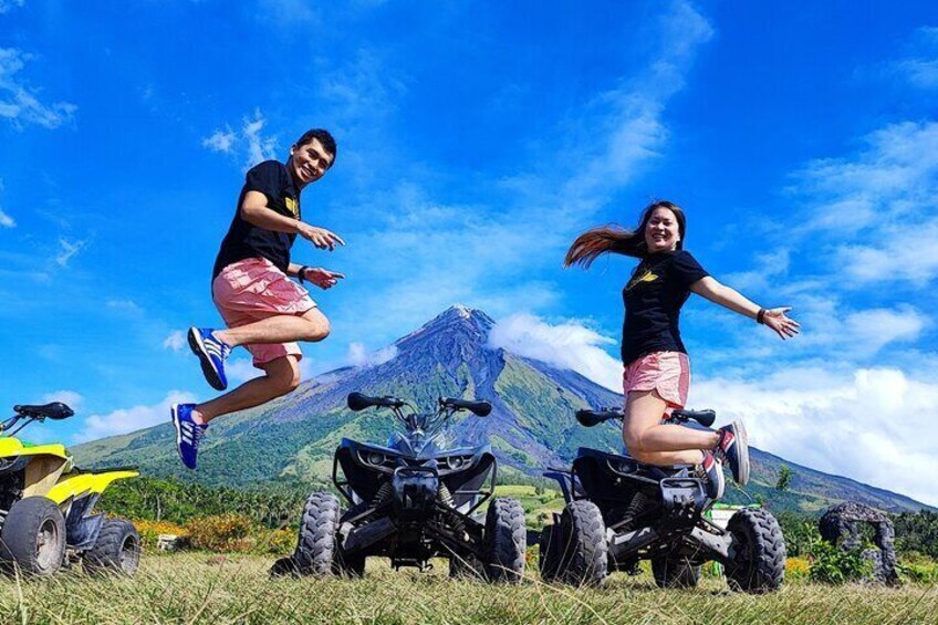 Mayon ATV Bicol Adventure in Albay with Cagsawa Ruins and Private Shuttle