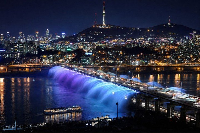 Seoul Han River Night Cruise: 63 Building & Gwangjang Market 1