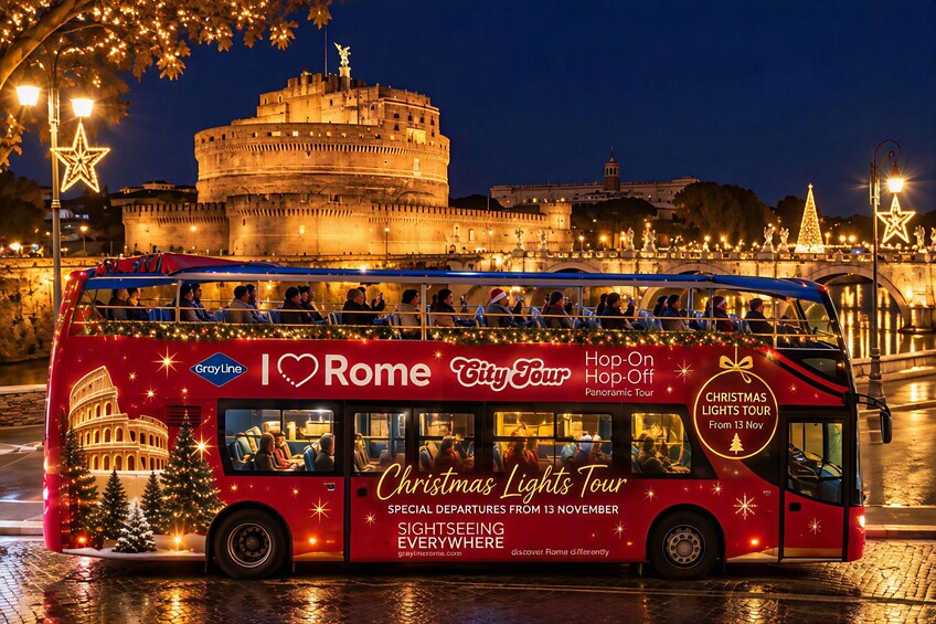 Hop-On Hop-Off Rome Panoramic Bus Tour 1