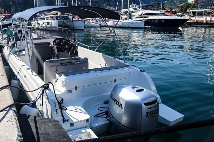 Customizable boat itinerary 5
