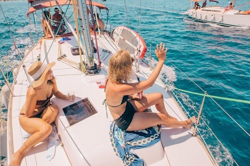 Half Day Sailing on a comfort yacht around Hvar and Pakleni islands- small group 2