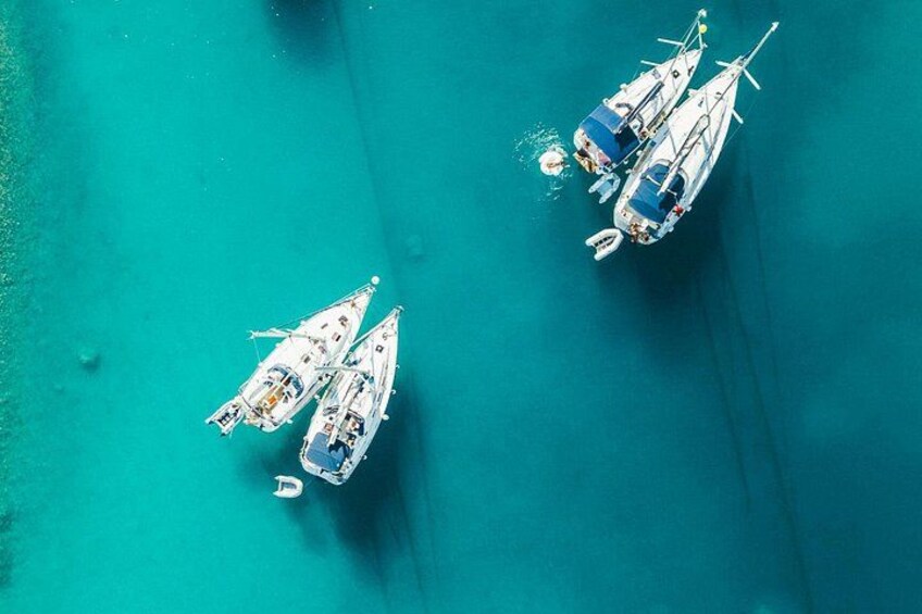Half Day Sailing on a comfort yacht around Hvar and Pakleni islands- small group 3