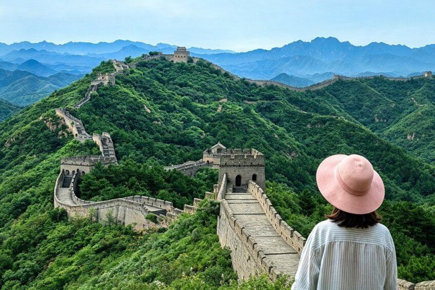 Jinshanling Great Wall Shared 7-Seat Van Transfer & Tickets 1