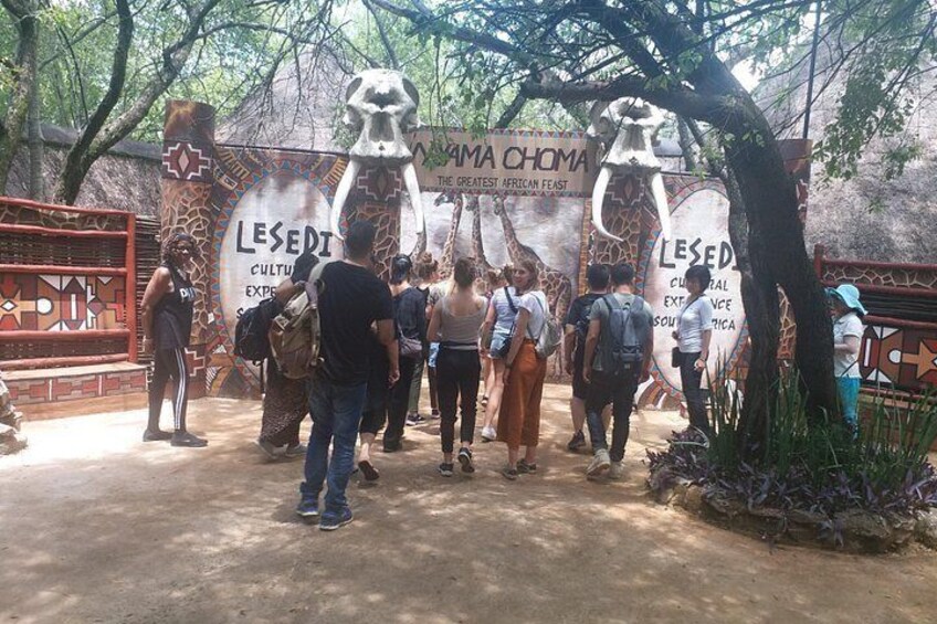 Lesedi cultural village tour 3