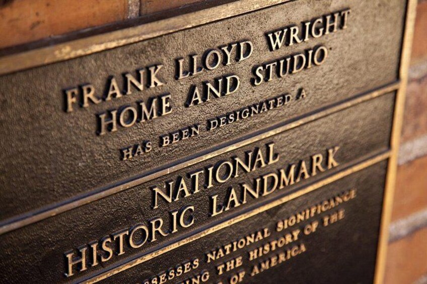 Frank Lloyd Wright's Home & Studio Tour Ticket 2