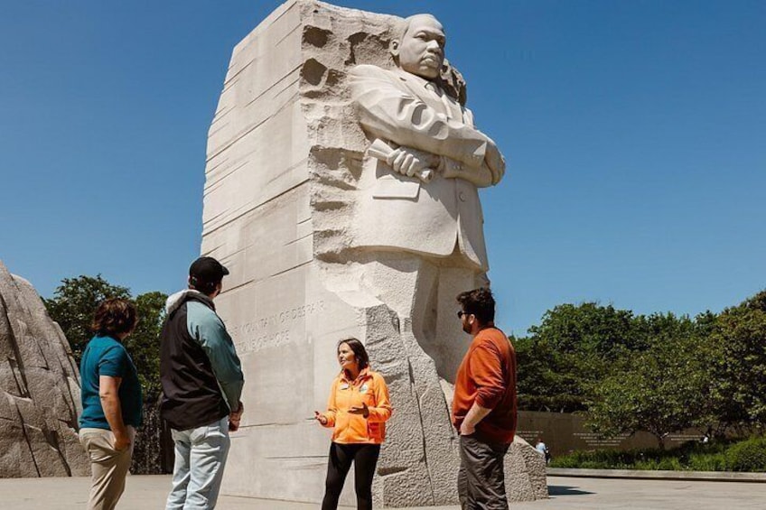Learn about Dr. Martin Luther King, Jr at his memorial. 3