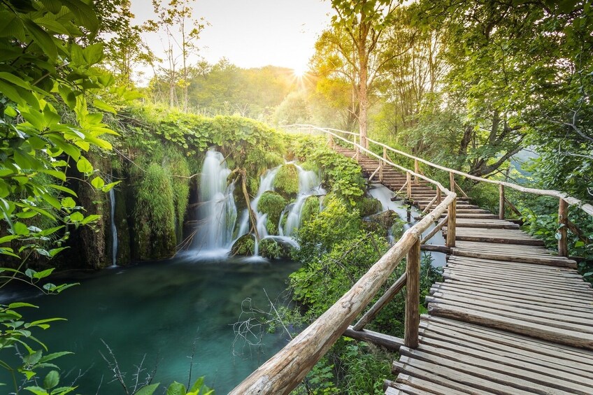 From Zadar and Biograd: Plitvice Lakes National Park