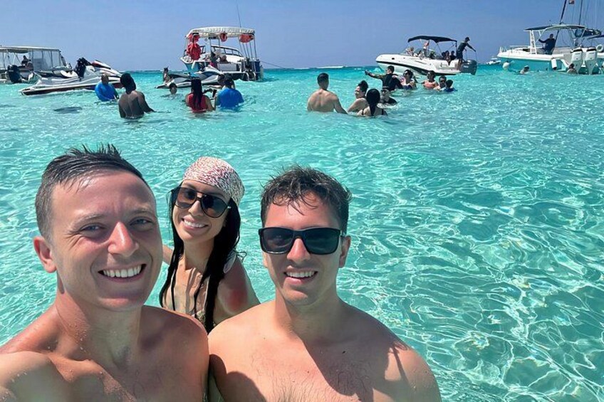 Enjoy crystal water at Stingraycity Sandbar 2