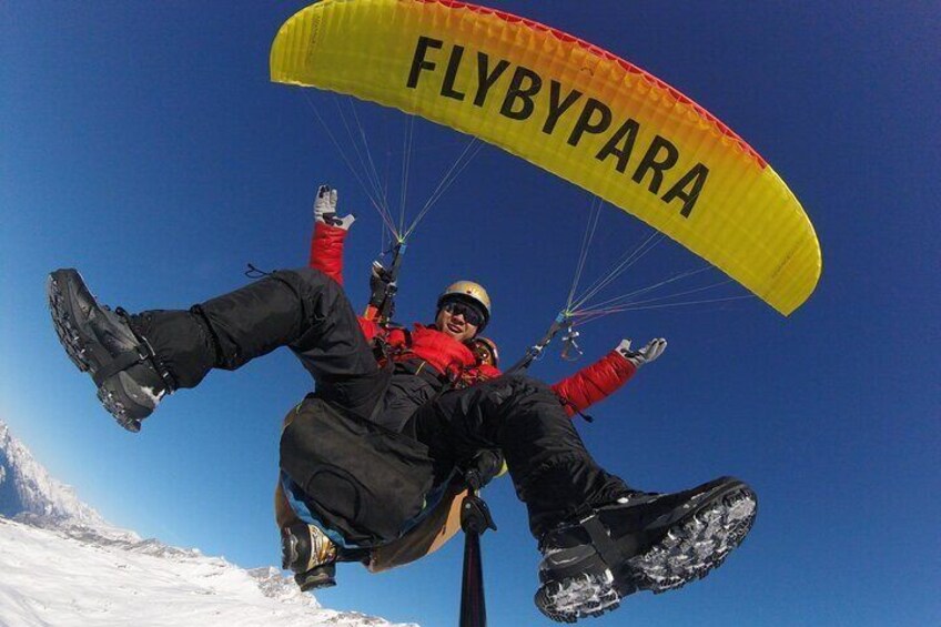 FLYMATTERHORN Paragliding from Zermatt, With Matterhorn View