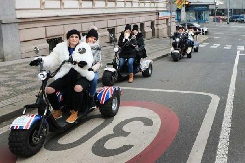 Live-Guided ️Trike-Harley️ Viewpoints tour of Prague 5
