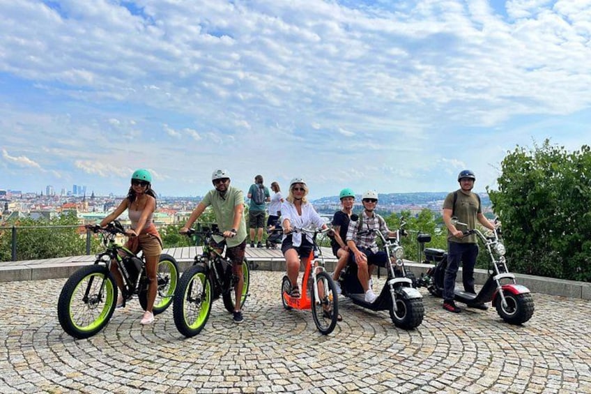 Live-Guided ️Trike-Harley️ Viewpoints tour of Prague 3