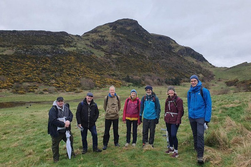 Small Group on Arthur's Seat Hike 3