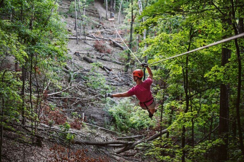 Great Woodsman Zipline Canopy Tour Branson