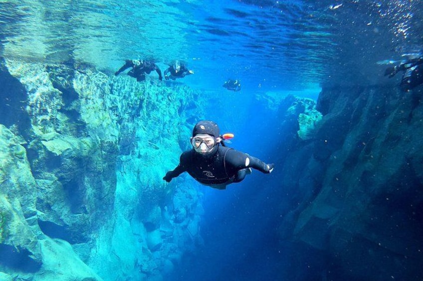 Silfra Wetsuit Snorkeling Tour with Underwater Photos - From Reykjavik 1