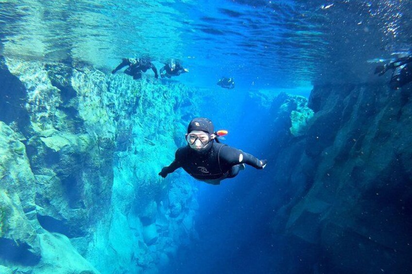 Silfra Wetsuit Snorkeling Tour with Underwater Photos - From Reykjavik 1