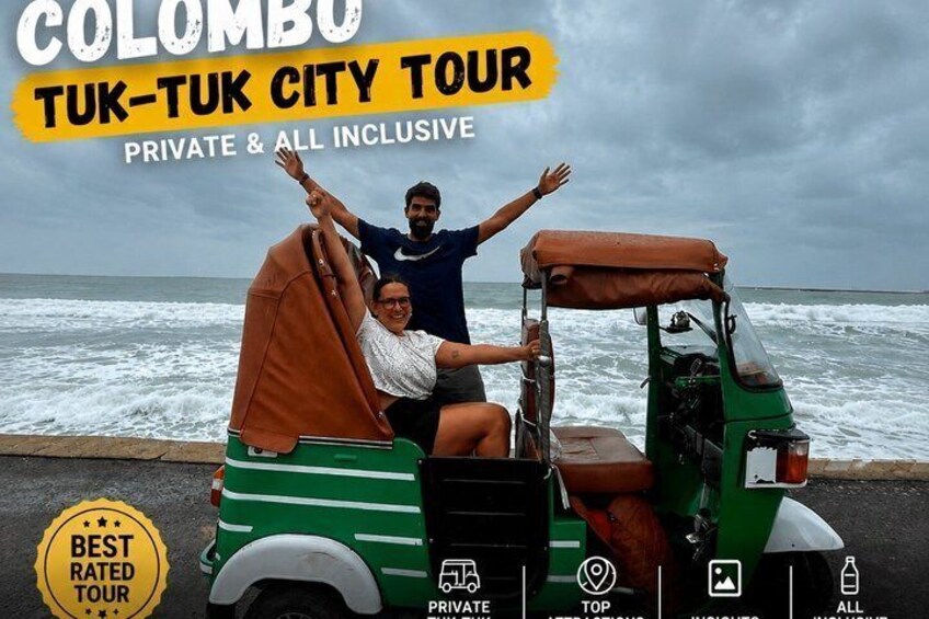 Colombo: Private Tuk Tuk City Tour with All Entry Fees 1