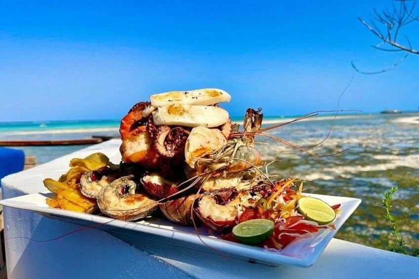 Kuza Cave Tour; Blue Lagoon Snorkeling; Starfish Adventure; The Rock Restaurant; Paje Beach 2