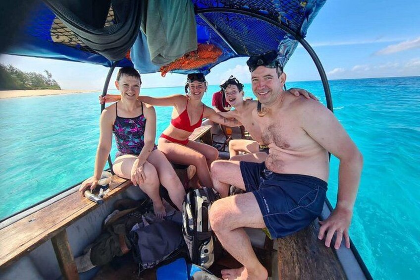 Private Dolphin Tour and Snorkeling at Mnemba Island reef 2