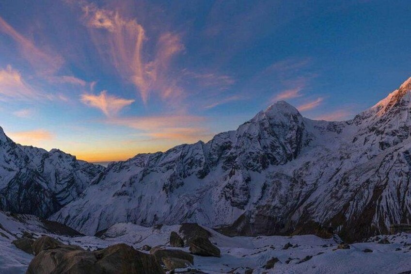 Breathtaking view of Annapurna range 5