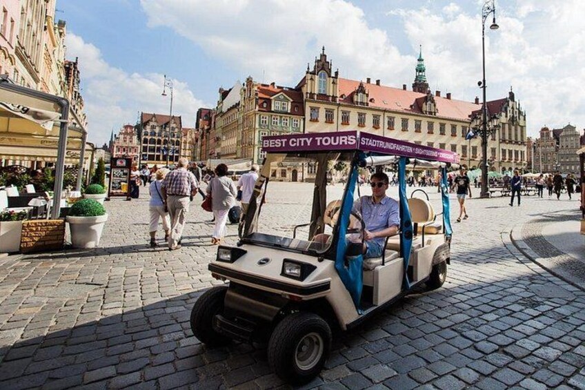 2-Hours Private Electric Car Tour with a Guide, Wroclaw 2