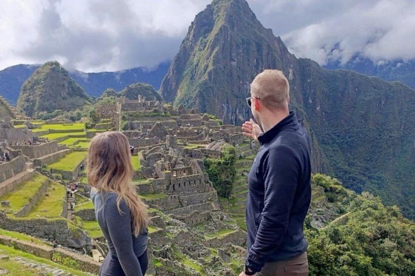 Taking in the wonder of Machu Picchu, one moment at a time. 3