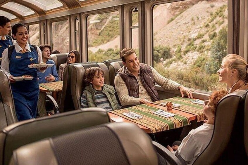 Enjoying a scenic ride through the Andes. 1