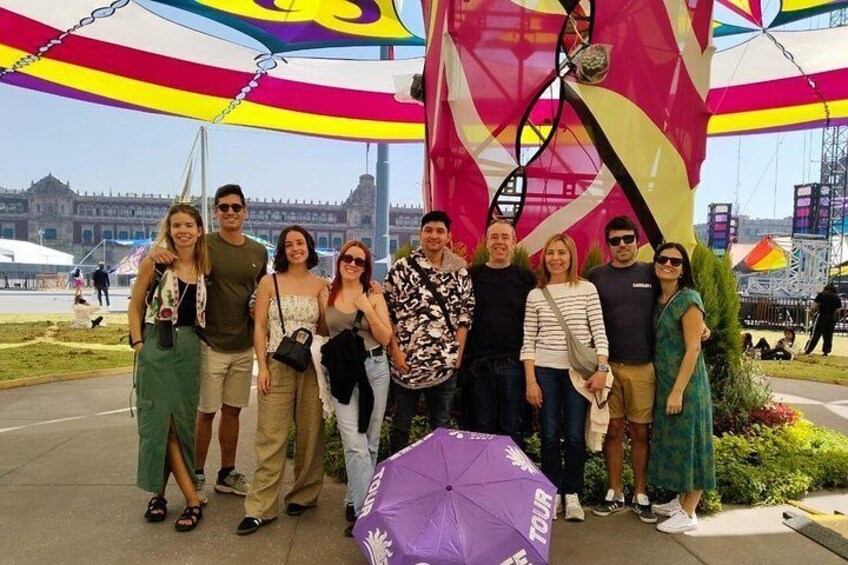 Even if you have a big family, we will be very happy to see you! Just find the purple umbrella ☂️ 3