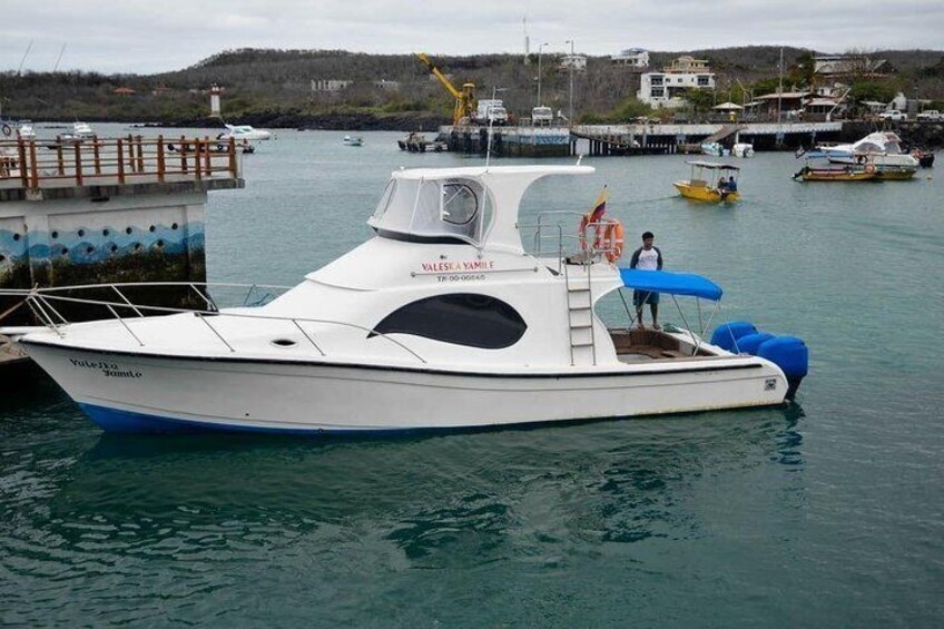 Transfer from San Cristobal Island to Santa Cruz Island