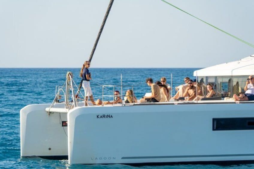 Rethymno: Sunset Catamaran Trip - Sushi & Open Bar 2