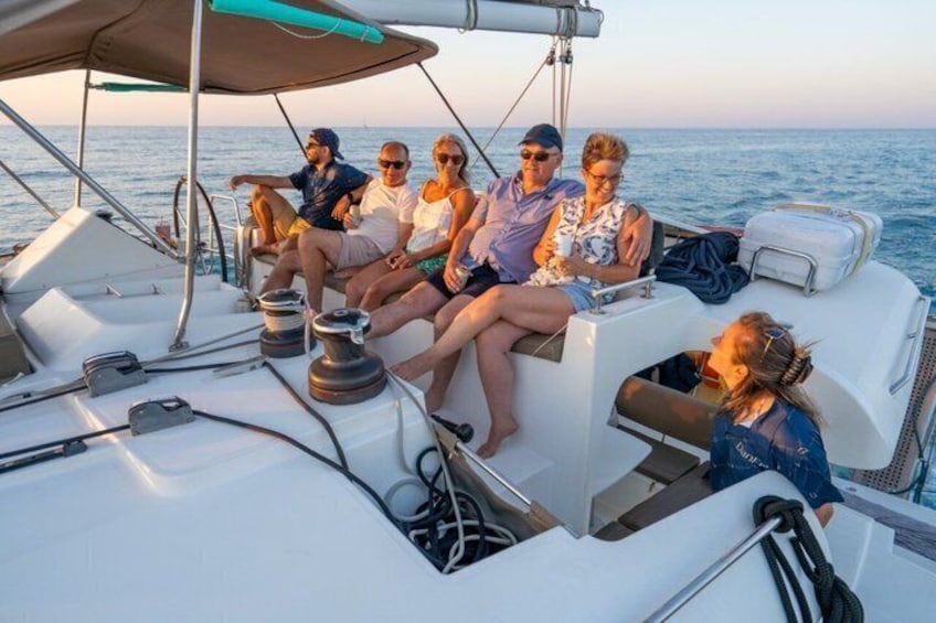 Rethymno: Sunset Catamaran Trip - Sushi & Open Bar 5