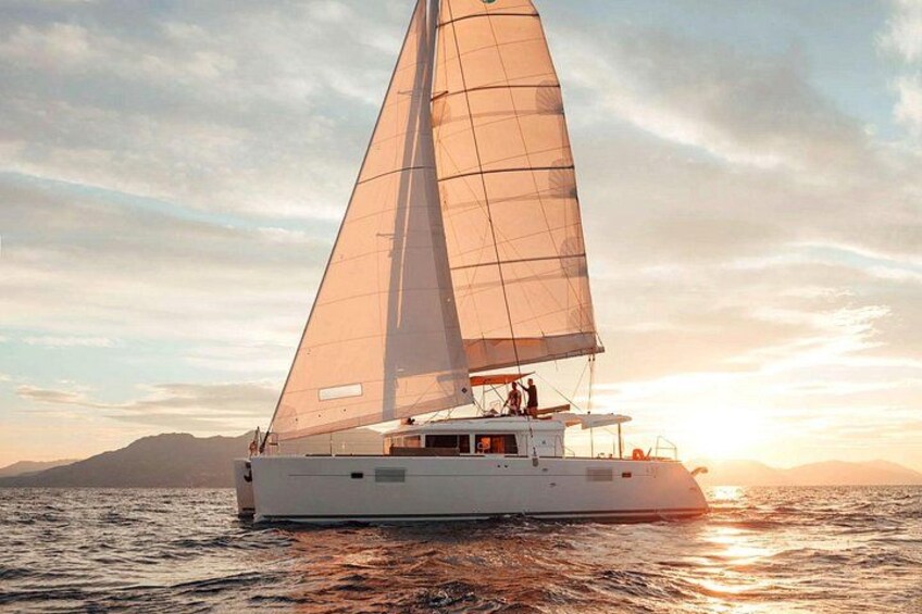 Rethymno: Sunset Catamaran Trip - Sushi & Open Bar 2