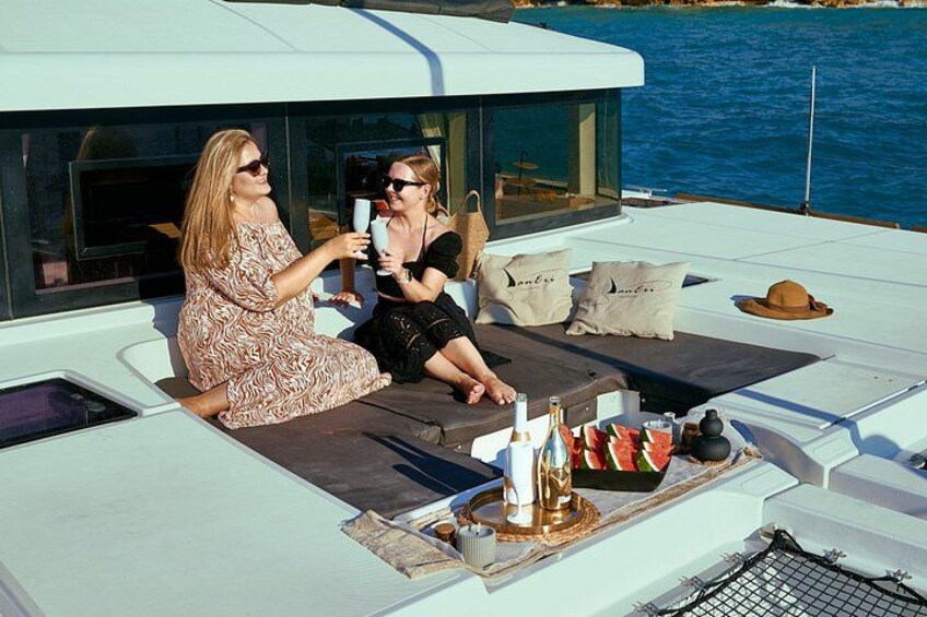Rethymno: Sunset Catamaran Trip - Sushi & Open Bar 2