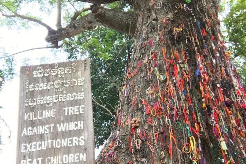 This is killing tree. It is at the killing field. A very ferocious tree that had use to execute children. 1