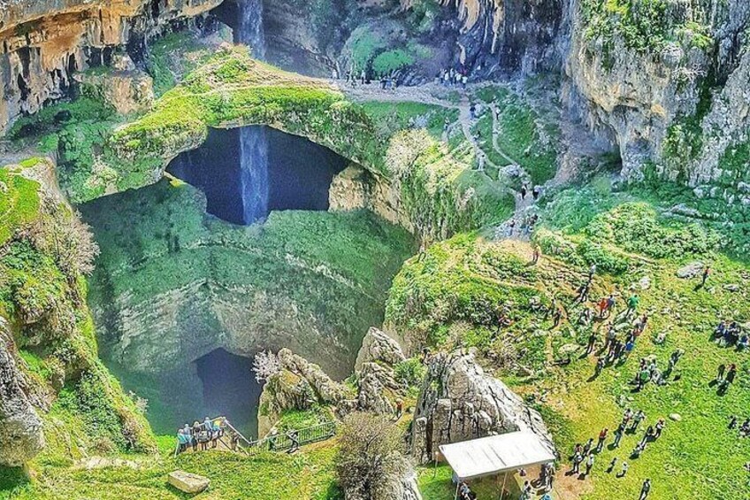 Baatara Gorge Waterfall
