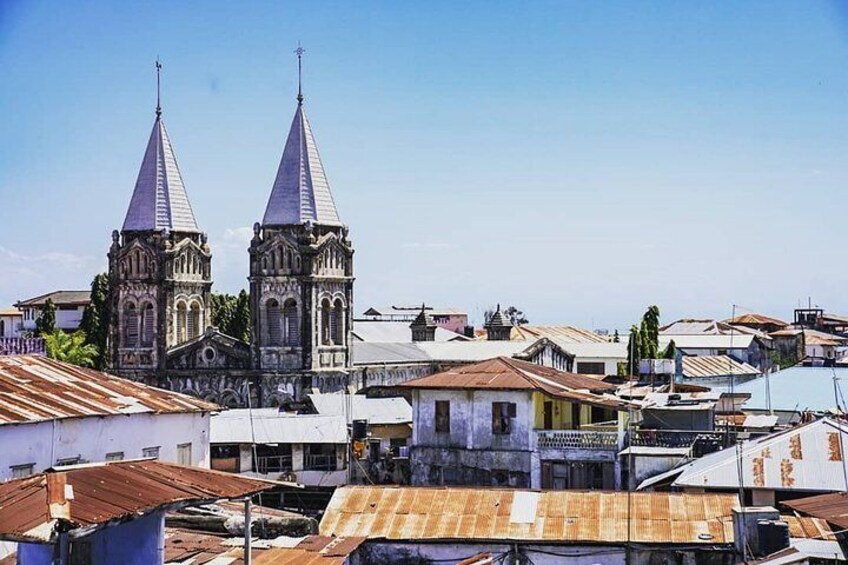 Stone Town Tour; Kuza Cave Tour; Blue Lagoon Snorkeling; Starfish Adventure; The Rock Restaurant Zanzibar 1