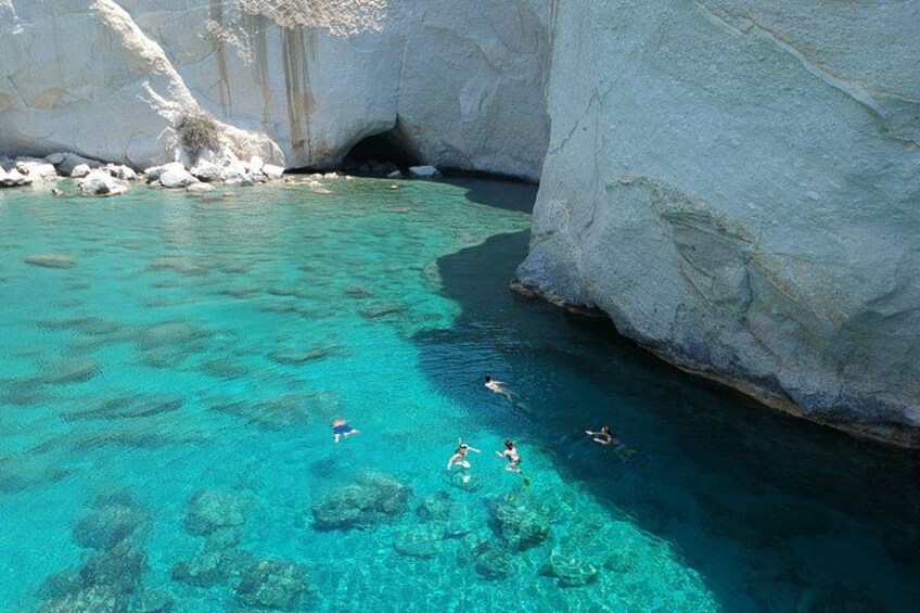 Swimming in Kleftiko 3