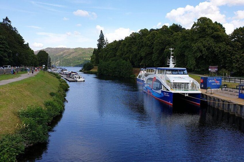 Loch Ness Cruise on the River Ness 1