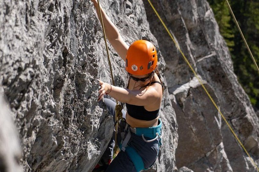 Rock Climbing Adventure in Banff: Beginner 3
