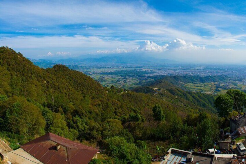 View from Nagi Gompa