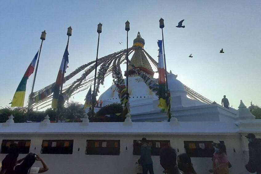 Biggest Buddhist Temple of Nepal in Kathmandu. 5