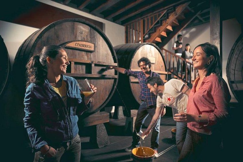 Cider house experience from San Sebastian 2
