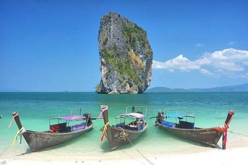 Krabi Four Islands Tour by from Phuket with Koh Tub, Poda, Kai 4