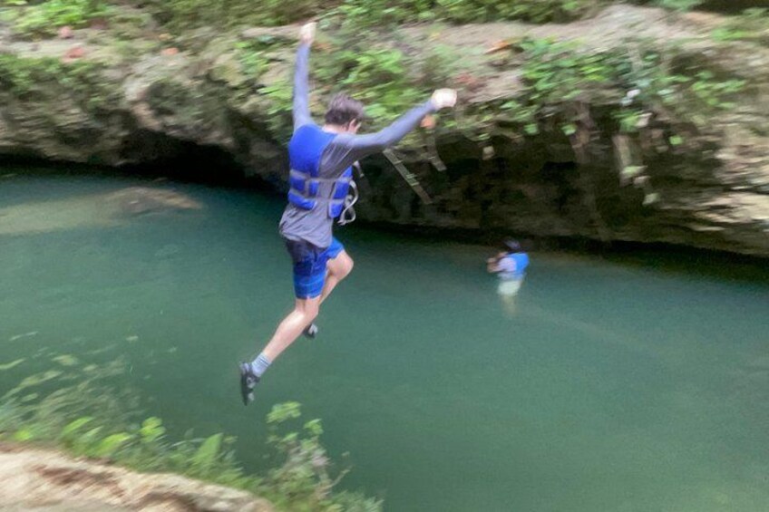 Arenales River Caving, Waterfall &Tropical Forest Secret Spring 3